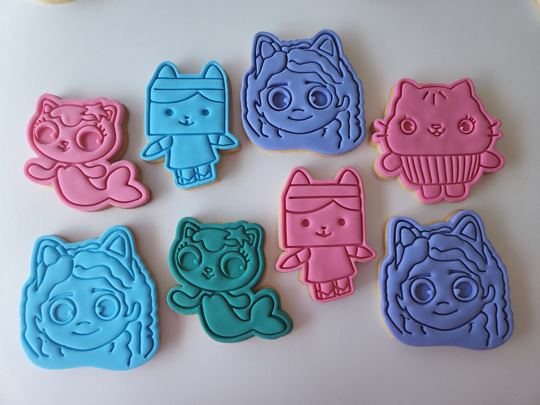 Gabby Dollhouse cookies