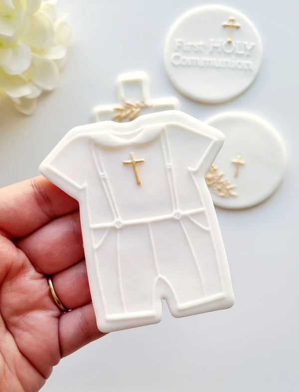 Romper w/ Cross
