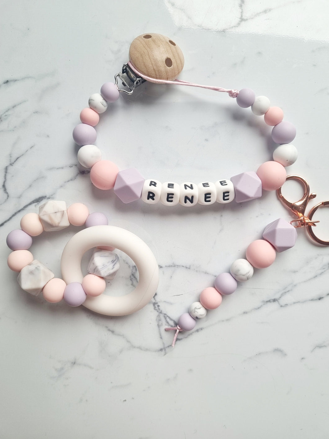 RENEE Dummy Chain & Teether Set